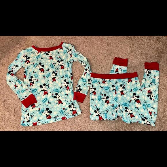 Little Sleepies Mickey Winter Wonderland 2 piece, 3T - Picture 2 of 6